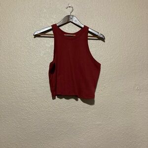 Rue21 Red Sleeveless Crop Top